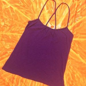 Old Navy vibrant purple tank